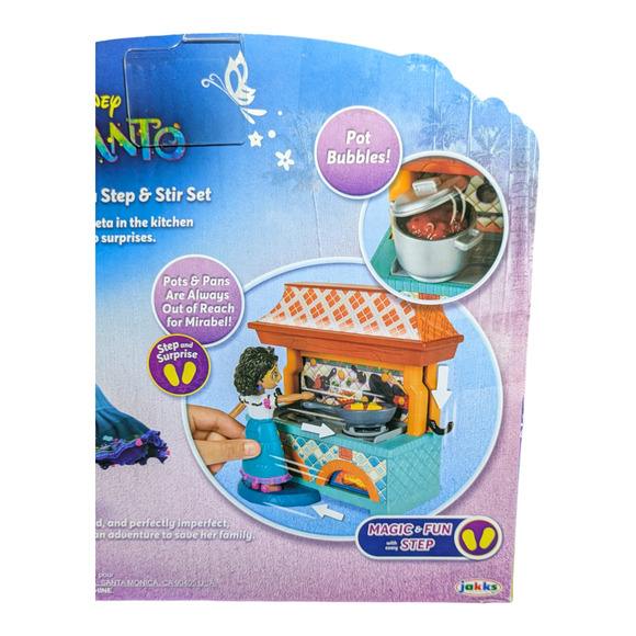 Disney ENCANTO Kitchen Mirabel Julieta STEP STIR SET Playset figures JAKKS - Picture 4 of 5